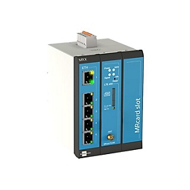 INSYS icom MRX3 LTE450 1.0 - Router - WWAN - 4G - an DIN-Schiene montierbar