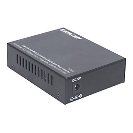 Intellinet Fast Ethernet WDM Bi-Directional Single Mode Media Converter, 10/100Base-Tx to 100Base-Fx (SC)