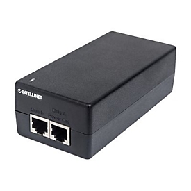 Intellinet Gigabit Ultra PoE+ Injector, 1 x 60 W Port, IEEE 802.3bt and IEEE 802.3at/af Compliant, Plastic Housing - Power Injector - 60 Watt