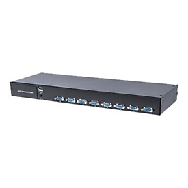 Intellinet Modular 8-Port VGA KVM Switch, For Use with Intellinet Product Numbers For Use with Intellinet Product Numbers 507622, 507738, 507981, 507998, 508025, 508032, 508049 & 508056 - KVM-Switch - 8 Anschlüsse - an Rack montierbar