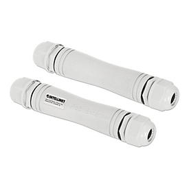 Intellinet - Netzwerk-/Stromextender - 100Mb LAN - 10Base-T, 100Base-TX - bis zu 1 km (Packung mit 2)