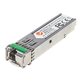 Intellinet Transceiver Module Optical, Gigabit Fiber WDM Bi-Directional SFP, 1000Base-Lx (LC)