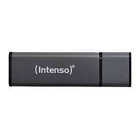 Intenso Alu Line - USB-Flash-Laufwerk - 128 GB - USB 2.0 - Anthrazit