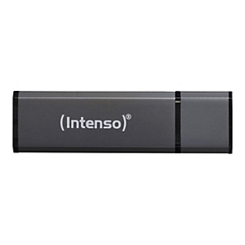 Intenso Alu Line - USB-Flash-Laufwerk - 8 GB - USB 2.0 - Anthrazit