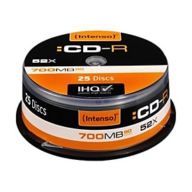 Intenso - CD-R x 25 - 700 Mo - support de stockage