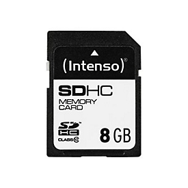 Intenso Class 10 - Flash-Speicherkarte - 8 GB - Class 10 - SDHC