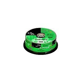 Intenso - DVD-R x 25 - 4.7 Go - support de stockage