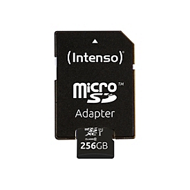 Intenso Premium - Flash-Speicherkarte - 256 GB - microSDXC UHS-I