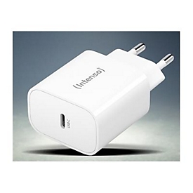 Intenso W20C - Netzteil - 20 Watt - 3 A - PD 3.0, QC 4.0, PD/PPS (USB-C)