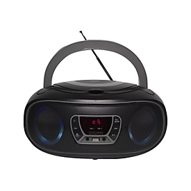Inter Sales DENVER TCL-212BT - Ghettoblaster - 4 Watt - Grau