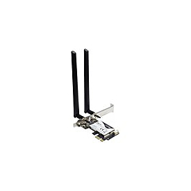 Inter-Tech DMG-35 - Netzwerkadapter - PCIe Low-Profile - Bluetooth 5.0, 802.11ax