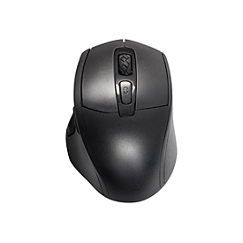 Inter-Tech Eterno M-230 - Maus - ergonomisch - optisch - 6 Tasten - kabellos - 2.4 GHz - kabelloser Empfänger (USB)