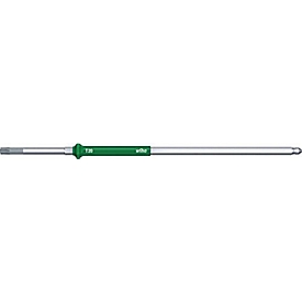 Interchangeable clip 26064 T 6 0.6 Nm dark green for screws with internal star profile