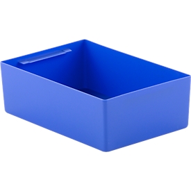 Inzetbak EK 4021, PP, blauw, 20 stuks 