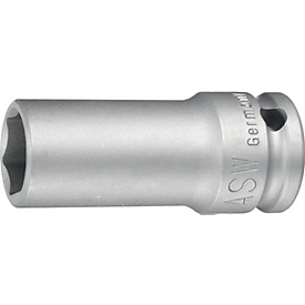 Inzetstuk voor elektrische schroevendraaier 750 L 1 inch 6KT SW 27 mm L.100 mm ASW