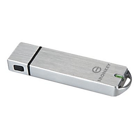 IronKey Basic S1000 - USB-Flash-Laufwerk - verschlüsselt - FIPS 140-2 Level 3 - 8 GB - USB 3.0