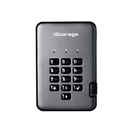iStorage diskAshur PRO² - Festplatte - verschlüsselt - 5 TB - extern (tragbar)