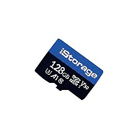 iStorage - Flash-Speicherkarte - 128 GB - A1 / Video Class V30 / UHS-I U3 / Class10 - microSDHC