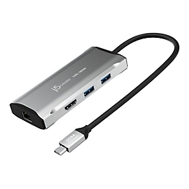 j5create - Dockingstation - USB4 / Thunderbolt 4 - HDMI - 1GbE