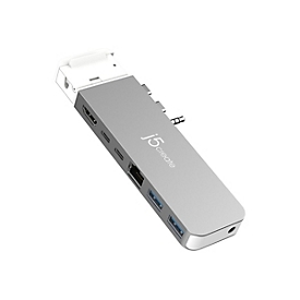 j5create JCD395 - Dockingstation - USB4 x 2 - HDMI, USB4 - 1GbE