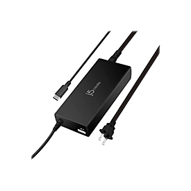 j5create JUP2290C-EN Super Chargeur USB-C® 100W - UE - 1,2 m - Noir