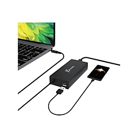 j5create JUP2290C-FN Super Chargeur USB-C® 100W - UK - 1,2 m - Noir