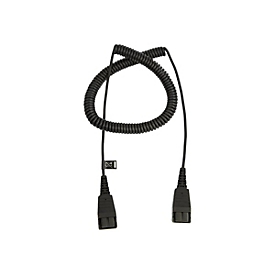 Jabra 8730-009 - QD - Mâle - QD - Mâle - 0,5 m - Noir