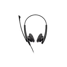 Jabra BIZ 1100 Duo - Headset - On-Ear - kabelgebunden - 3,5 mm Stecker - Schwarz