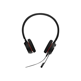 Jabra Evolve 20 MS stereo - Headset - On-Ear - kabelgebunden - USB-C - Geräuschisolierung
