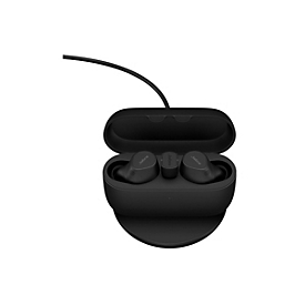 Jabra Evolve2 Buds UC - True Wireless-Kopfhörer mit Mikrofon - im Ohr - Bluetooth - aktive Rauschunterdrückung - Adapter USB-C via Bluetooth