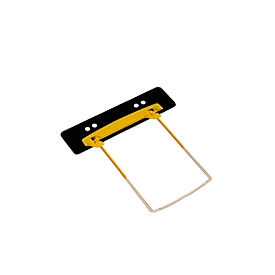 JALEMA professionele hechtstroken Clip Plus, kunststof, hoge vulhoogte, 10 stuks, zwart