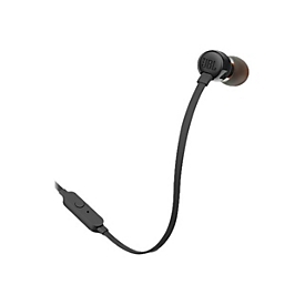 JBL T110 - Ohrhörer mit Mikrofon - im Ohr - kabelgebunden - 3,5 mm Stecker - Schwarz