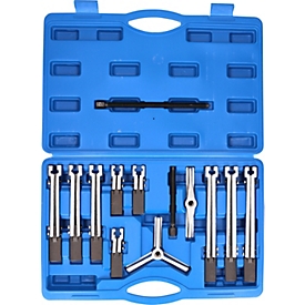 Jeu d'extracteurs universels KS-Tools, 14 pièces, dans un coffret de transport bleu