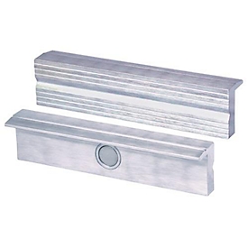 Jeu de mâchoires tubulaires/de protection pour mâchoires de 100 mm, 8 pièces, dans un sac en aluminium HEUER