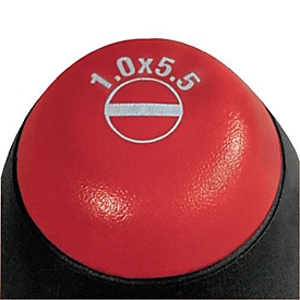 Jeu de tournevis 302 HK6 SO 6 pces. fente/PH poignées multi-composants