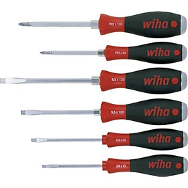 Jeu de tournevis 530 HK6 6 pces. fente/PH poignées multi-composants