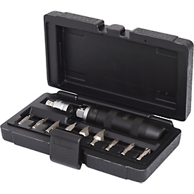 Jeu de tournevis à frapper manuels 1/2", 11 pièces