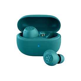 JLab Audio Go POP ANC - True Wireless-Kopfhörer mit Mikrofon - im Ohr - Bluetooth - aktive Rauschunterdrückung - teal