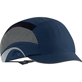 JSP Anstoßkappe Aerolite, EN 812, Schirmlänge 25 mm, marineblau, Größe 53-64 cm, Polyester