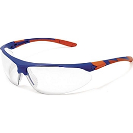 JSP Stealth 9000 veiligheidsbril, EN 166, EN 170, heldere polycarbonaat lens, lichtgewicht 25 gram, verstelbare PVC brug