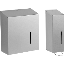 Juego dispensador de toallas de papel + dispensador de jabón