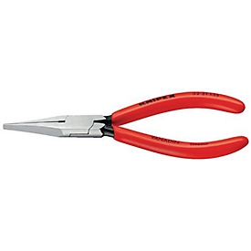 Justierzange L.135mm ger.fl.Ku.-Überzug KNIPEX