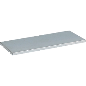 Justrite SpillSlope® étagères en acier, jusqu'à 159 kg, L 770 x P 50,8 x H 50,8 mm, électro-galvanisé
