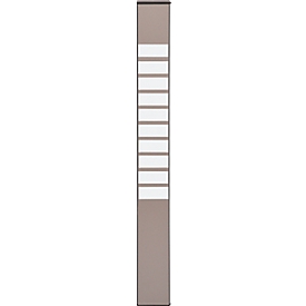 Kaarten-sorteerbord Eichner 9219 serie, ideaal voor A4, index, H 750 x B 80 mm