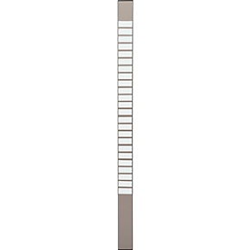 Kaarten-sorteerbord Eichner 9219 serie, verkrijgbaar met 1 tot 3 kolommen, index, H 1350 x B 80 mm