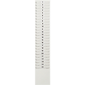Kaartenhouder voor 25 klokkaarten