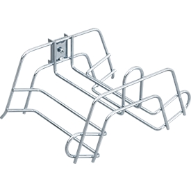 Kabelhalter & Schlauchhalter WFI, für Lochplatten mit Lochgröße 9 x 9 mm & Lochabstand 38 mm, Ø 125 x T 160 mm, Stahl