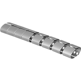 Kabelschlange Premium, L 750 mm, weissaluminium