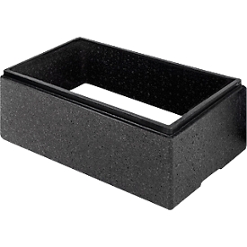 Kängabox® bovenframe, voor Expert GN 1/1 thermoboxen, L 600 x B 400 x H 180 mm, EPP, zwart