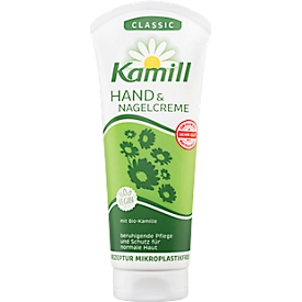 Kamill Hand &amp; Nail Cream Classic, organic chamomile extract, bisabolol, 100ml